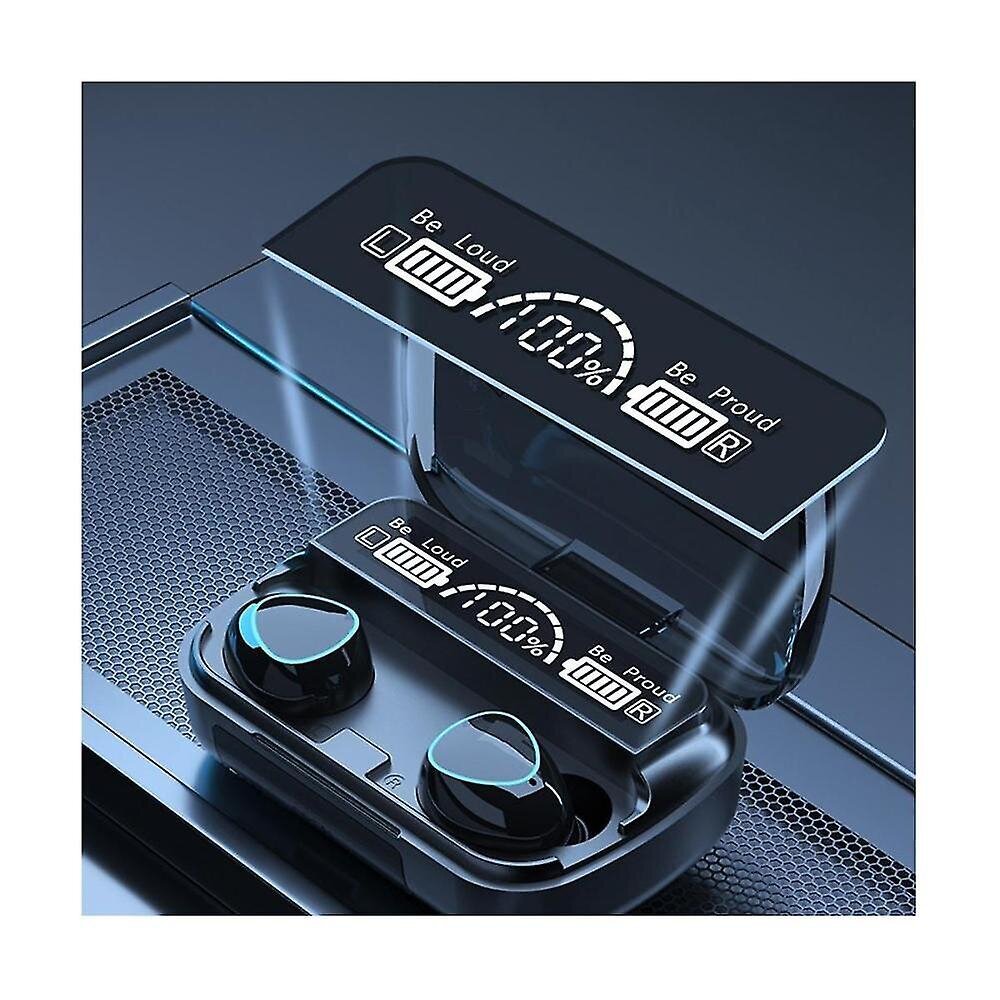 Langattomat Kuulokkeet Tws Bluetooth V5.1 Led Display Stereo Mini Earbud Headset Mikrofonilla Hands-Fr hinta ja tiedot | Kuulokkeet | hobbyhall.fi