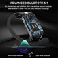 Langattomat Kuulokkeet, Bluetooth 5.1 Sport Langattomat Kuulokkeet Ip7 Vedenpitävät Kuulokkeet Run Gym Sports_black hinta ja tiedot | Kuulokkeet | hobbyhall.fi