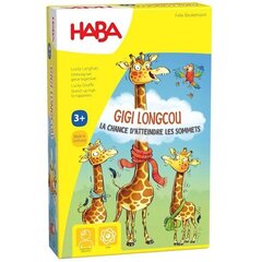 Gigi Longcou -lautapeli - HABA - Kokoonpano - Oranssi - Monivärinen - Sekoitettu monivärinen hinta ja tiedot | Lautapelit ja älypelit | hobbyhall.fi