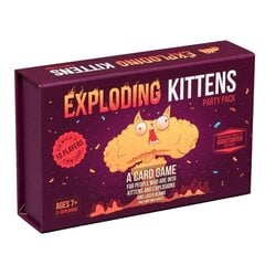 Exploding Kittens Party Game Original Edition pakkauksessa hinta ja tiedot | Lautapelit ja älypelit | hobbyhall.fi