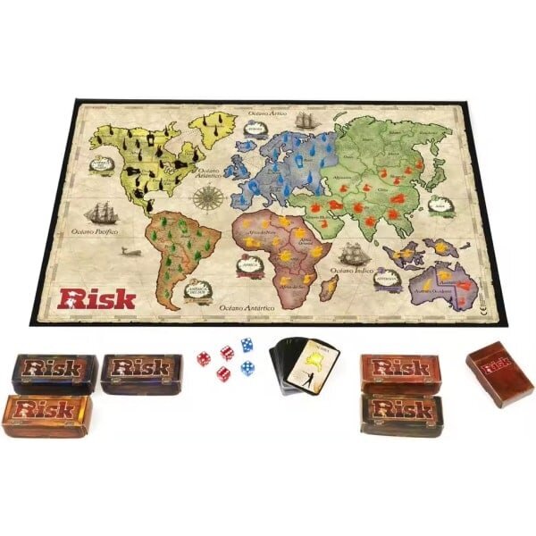 Hasbro Games - Classic Risk Edition hinta ja tiedot | Lautapelit ja älypelit | hobbyhall.fi