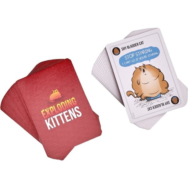 Exploding Kittens Original Edition - korttipeli aikuisille, nuorille hinta ja tiedot | Lautapelit ja älypelit | hobbyhall.fi