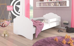 Lasten sänky irrotettavalla suojalla ADRK Furniture Casimo White, 70X140 cm hinta ja tiedot | ADRK Furniture Huonekalut ja sisustus | hobbyhall.fi