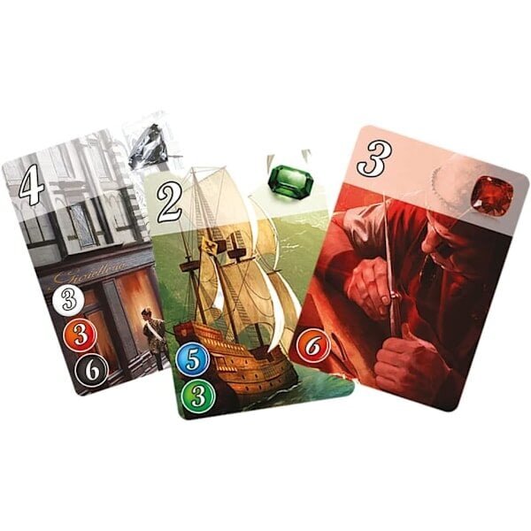 Splendor Board Game - Kiehtova strateginen helmipeli lapsille ja aikuisille, 10-vuotiaille ja sitä vanhemmille, 2-4 pelaajaa, 30 minuutin peliaika hinta ja tiedot | Lautapelit ja älypelit | hobbyhall.fi