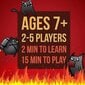 Exploding Kittens - korttipeli | Perheystävällinen juhlapeli | Venäläinen ruletti | englanti | Ikä 7+ | 2-5 pelaajaa (FMY) hinta ja tiedot | Lautapelit ja älypelit | hobbyhall.fi