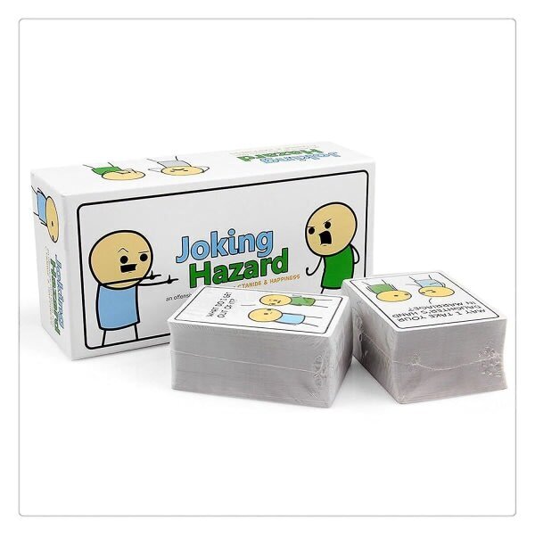 Joking Hazard - Hyökkäävä juhlakorttipeli Cyanide & Happinessilta hinta ja tiedot | Lautapelit ja älypelit | hobbyhall.fi