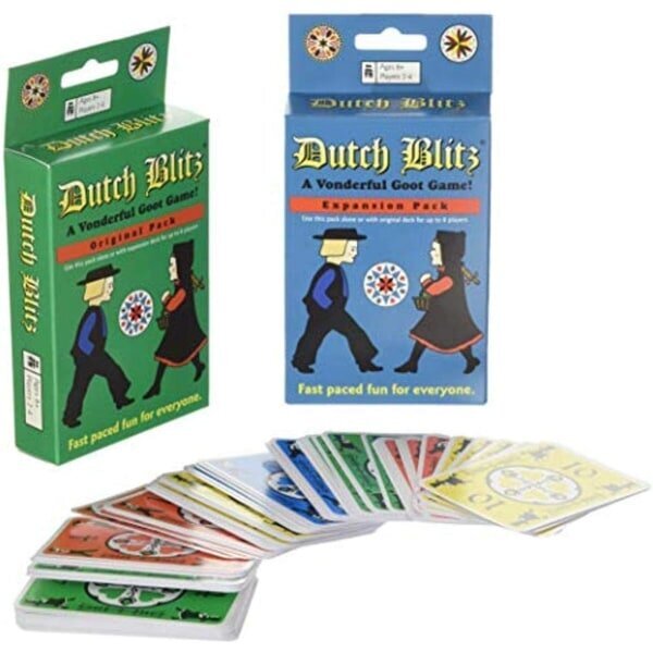 Dutch Blitz: Alkuperäinen ja laajennusyhdistelmä - täydellinen hinta ja tiedot | Lautapelit ja älypelit | hobbyhall.fi