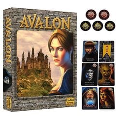 setti The Resistance Avalon Card Game Indie Board, 20*15*4.8cm, Card Social Deduction Party Strategia Korttipeli Lautapeli hinta ja tiedot | Lautapelit ja älypelit | hobbyhall.fi