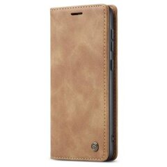 CASEME Retro Lompakkokotelo Samsung Galaxy S23 - Ruskea Brown hinta ja tiedot | Puhelimen lisätarvikkeet | hobbyhall.fi