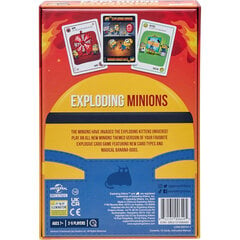 Exploding Minions - Venäläinen rulettikorttipeli, yksinkertainen perheystävällinen juhlapeli hinta ja tiedot | Lautapelit ja älypelit | hobbyhall.fi