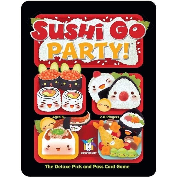 Sushi Go Party korttipeli | Ikärajat 8+ | 2-8 pelaajaa | 20 minuuttia peliaikaa hinta ja tiedot | Lautapelit ja älypelit | hobbyhall.fi