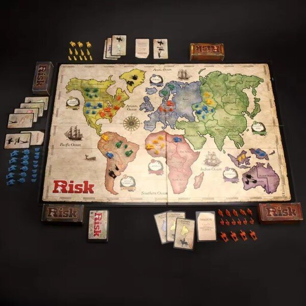 Hasbro Game - Classic Risk Edition hinta ja tiedot | Lautapelit ja älypelit | hobbyhall.fi