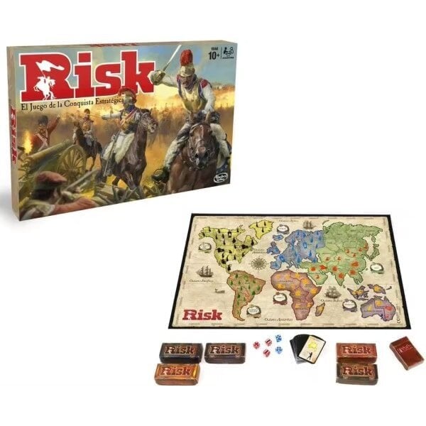 Hasbro Game - Classic Risk Edition hinta ja tiedot | Lautapelit ja älypelit | hobbyhall.fi