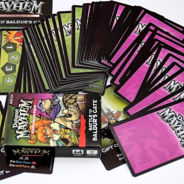 Pöytäkortit Dungeon Mayhem Dungeons Of Chaos Täysi englantilainen Monster Madness -strategiapeli hinta ja tiedot | Lautapelit ja älypelit | hobbyhall.fi