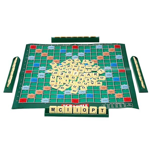 Kannettava Scrabble-lautapeli perheille, lapsille ja aikuisille - koulutus hinta ja tiedot | Lautapelit ja älypelit | hobbyhall.fi