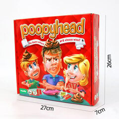 Poopyhead Dirty Action Solitaire Lautapeli Shakkikortit Temppu T hinta ja tiedot | Lautapelit ja älypelit | hobbyhall.fi