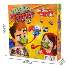 Tongue Tic Tac Chameleon Sticky Hauska Lautapeli Perhelelu Puzzle Mask Ammulahja hinta ja tiedot | Lautapelit ja älypelit | hobbyhall.fi