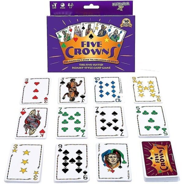 Enterprisen Five Crowns -korttipeli hinta ja tiedot | Lautapelit ja älypelit | hobbyhall.fi