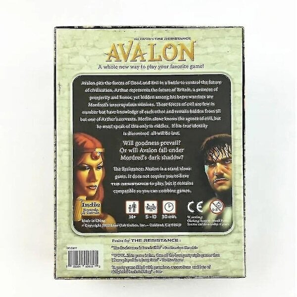 The Resistance: Avalon Social Deduction Lautapelit Hauskat juhlapelit Ihanteelliset lahjat hinta ja tiedot | Lautapelit ja älypelit | hobbyhall.fi