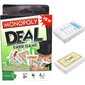 Monopoly-lautapeli, Monopoly-korttipeli, Monopoly Deal -korttipeli lapsille ja perheille hinta ja tiedot | Lautapelit ja älypelit | hobbyhall.fi