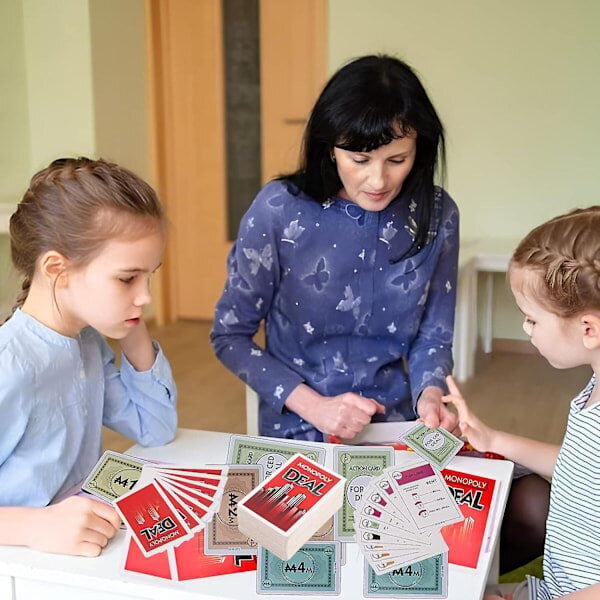 Monopoly-lautapeli, Monopoly-korttipeli, Monopoly Deal -korttipeli lapsille ja perheille hinta ja tiedot | Lautapelit ja älypelit | hobbyhall.fi