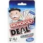 MONOPOLY Deal -korttipeli, nopeasti virtaava korttipeli 2-5 pelaajalle hinta ja tiedot | Lautapelit ja älypelit | hobbyhall.fi