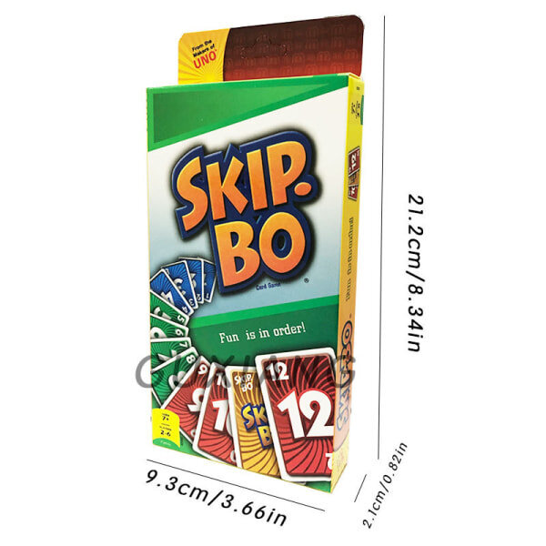 Skip-Bo korttipeli A xixl hinta ja tiedot | Lautapelit ja älypelit | hobbyhall.fi