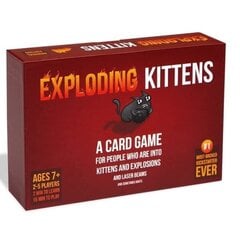 Exploding Kittens -korttipelin alkuperäinen painos pakkauksessa hinta ja tiedot | Lautapelit ja älypelit | hobbyhall.fi