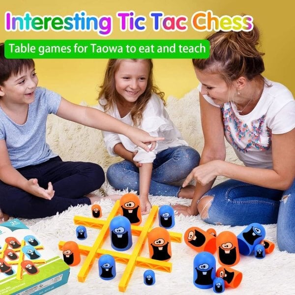 Tic-TACS-Toe Interaktiivinen lautapeli Lautapeli Vanhempi-lapsi Educa hinta ja tiedot | Lautapelit ja älypelit | hobbyhall.fi