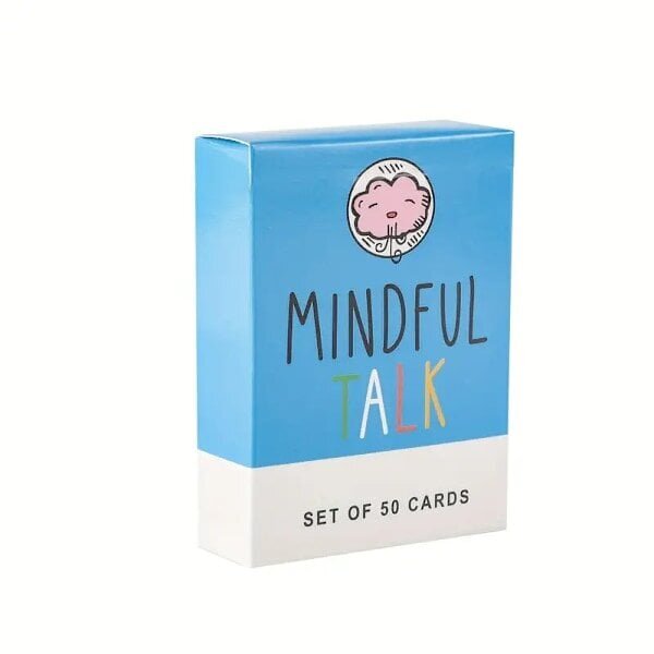 Mindfulness-koulu - Mindfulness-pelit lapsille: Mindfulness-keskustelukortit lapsille ja vanhemmille - leikkisät lahjat aitoille ja merkityksellisille... hinta ja tiedot | Lautapelit ja älypelit | hobbyhall.fi