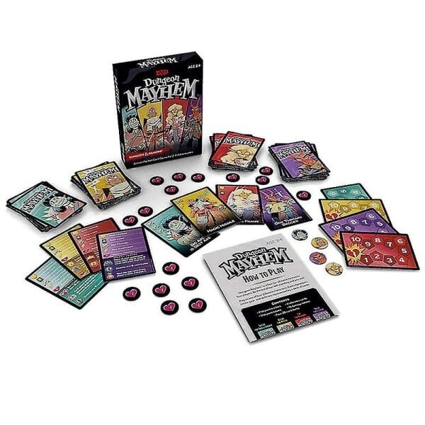 Perhepeli Lautapeli Pelikortit Dungeones Mayhem -korttipeli Perhe vanhemman ja lapsen lautapelikortit Lahja Baldur's Gate -perustyyliin hinta ja tiedot | Lautapelit ja älypelit | hobbyhall.fi