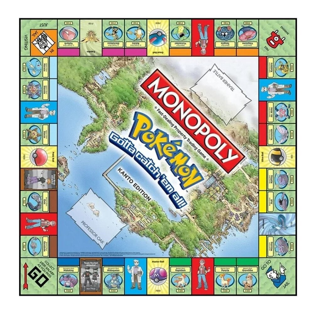 Monopoly Pokemon (ENG) hinta ja tiedot | Lautapelit ja älypelit | hobbyhall.fi