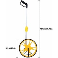 Käsityökalut, säädettävä kahvallinen mittapyörä maanmittajille ja rakentajille, helppokävelyetäisyystyökalu hinta ja tiedot | Käsityökalut | hobbyhall.fi