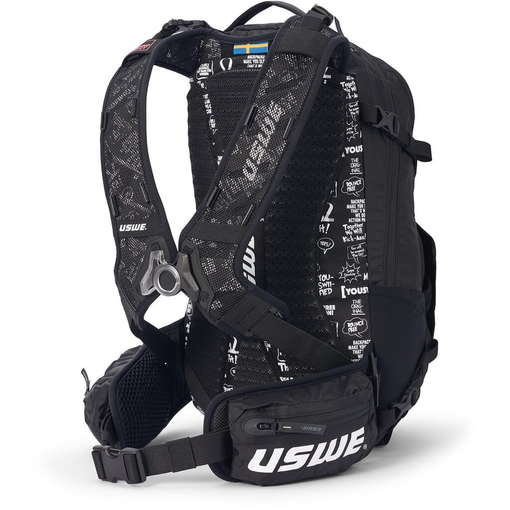 USWE Shred 25L MTB Reppu - Musta hinta ja tiedot | Pyöräilyreput | hobbyhall.fi