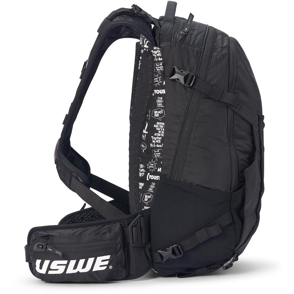 USWE Shred 25L MTB Reppu - Musta hinta ja tiedot | Pyöräilyreput | hobbyhall.fi