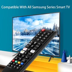 Smart TV -tarvikkeet, universaali kaukosäädin kaikille Samsung TV-malleille, LCD LED HDTV 3D Smart TV hinta ja tiedot | TV-lisätarvikkeet | hobbyhall.fi