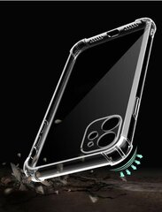 Tabletti, E-lukulaitteen kotelot, GLiving Crystal Clear Case iPhone 12 Minille, Iskunkestävä suoja hinta ja tiedot | Tablettien kotelot ja muut tarvikkeet | hobbyhall.fi