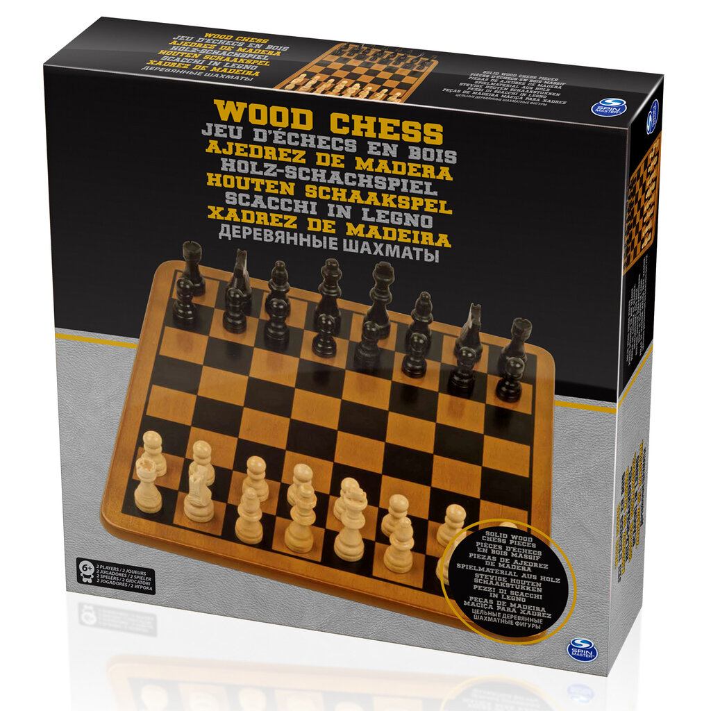 CARDINAL GAMES lautapeli Wood Chess hinta ja tiedot | Lautapelit ja älypelit | hobbyhall.fi