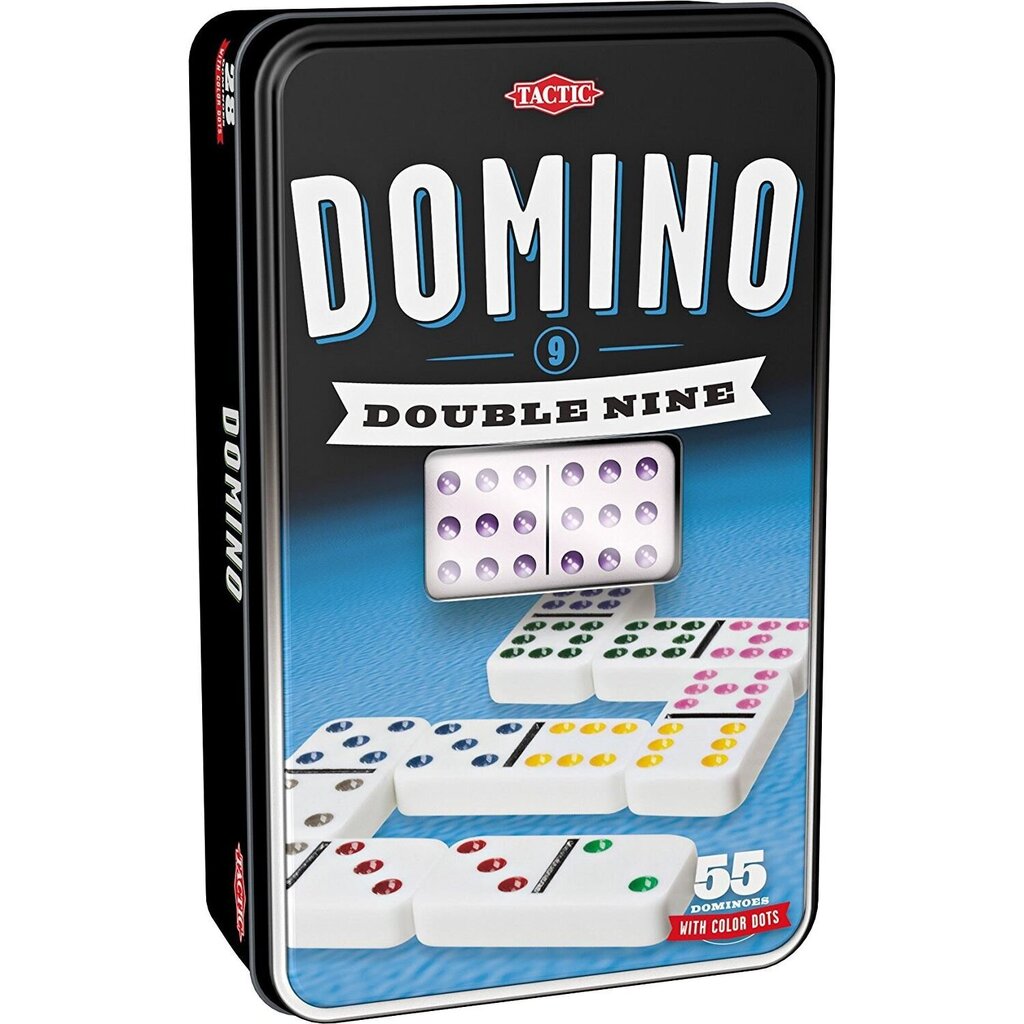 TACTIC Domino 9 - lautapeli hinta ja tiedot | Lautapelit ja älypelit | hobbyhall.fi