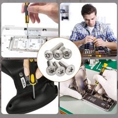 Ammattimaiset tarkkuusmagneettiset Torx/tähti/tx-ruuvimeisselit, sarja/setti 6 kpl, T3 T4 T5 T6 T8 T10 (FMY) hinta ja tiedot | Käsityökalut | hobbyhall.fi