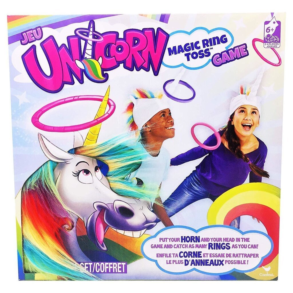 CARDINAL GAMES Peli Unicorn Rainbow Rings hinta ja tiedot | Lautapelit ja älypelit | hobbyhall.fi