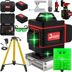 DELPHI IP54 ristilaser. hinta ja tiedot | Käsityökalut | hobbyhall.fi