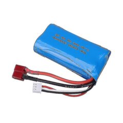 7.4v 3000mah 18650 Lipo-akku 2s Q46 Wltoys 104009 12423 12428 10428 12429 12401 12402 12402a Rc-auton varaosatarvikkeet hinta ja tiedot | Mikrokontrollerit | hobbyhall.fi