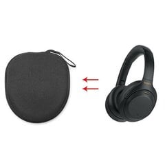 Kantava kova kotelo, joka on yhteensopiva Sony WH-1000XM4 -langattomien kuulokkeiden kanssa [DB] Black hinta ja tiedot | Kuulokkeiden tarvikkeet | hobbyhall.fi