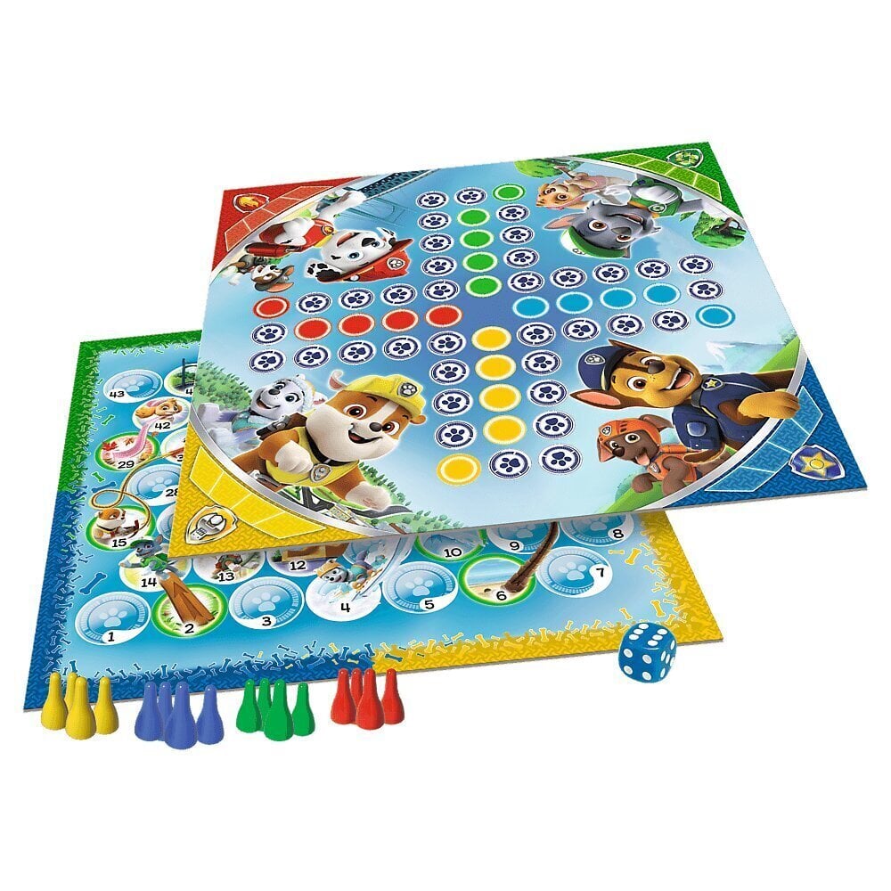 TREFL Paw Patrol (Ryhmä Hau) 2 in 1 lautapeli BALT FIN hinta ja tiedot | Lautapelit ja älypelit | hobbyhall.fi