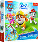 TREFL Paw Patrol (Ryhmä Hau) 2 in 1 lautapeli BALT FIN hinta ja tiedot | Lautapelit ja älypelit | hobbyhall.fi