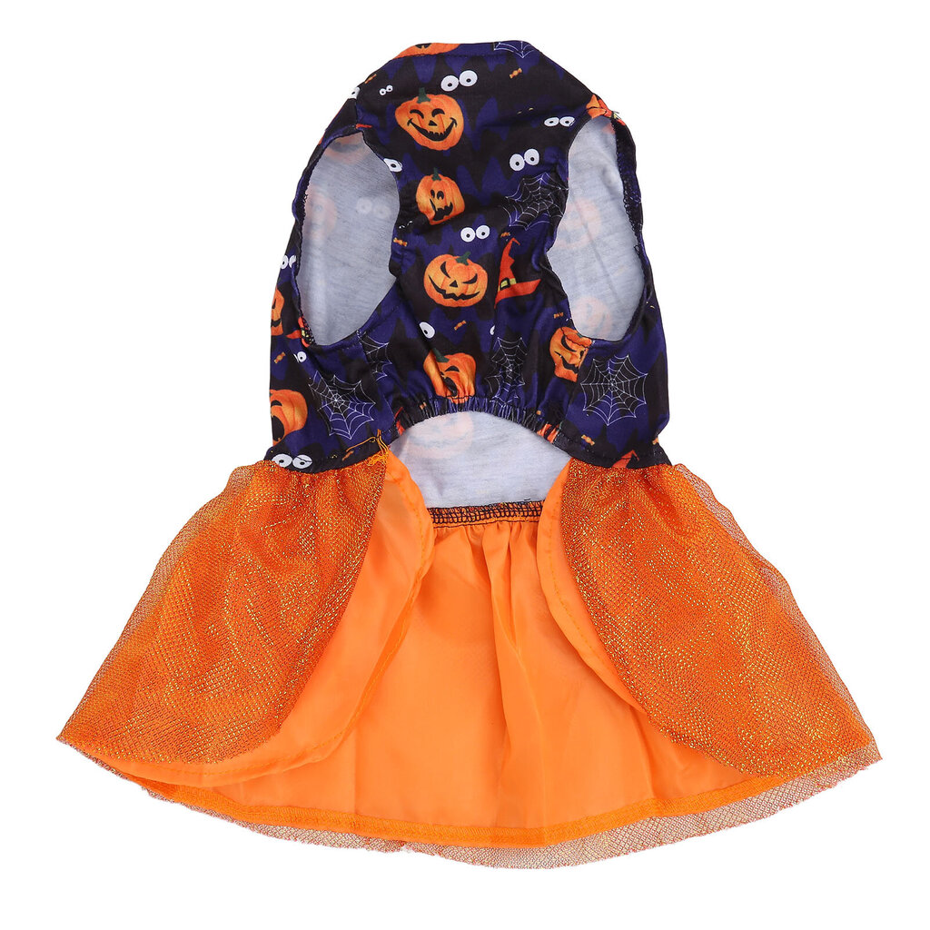 Lemmikkien Halloween-mekko Ihoystävällinen söpö, kevyt yksiosainen koiraasu pentujuhliin S hinta ja tiedot | Koiran vaatteet | hobbyhall.fi