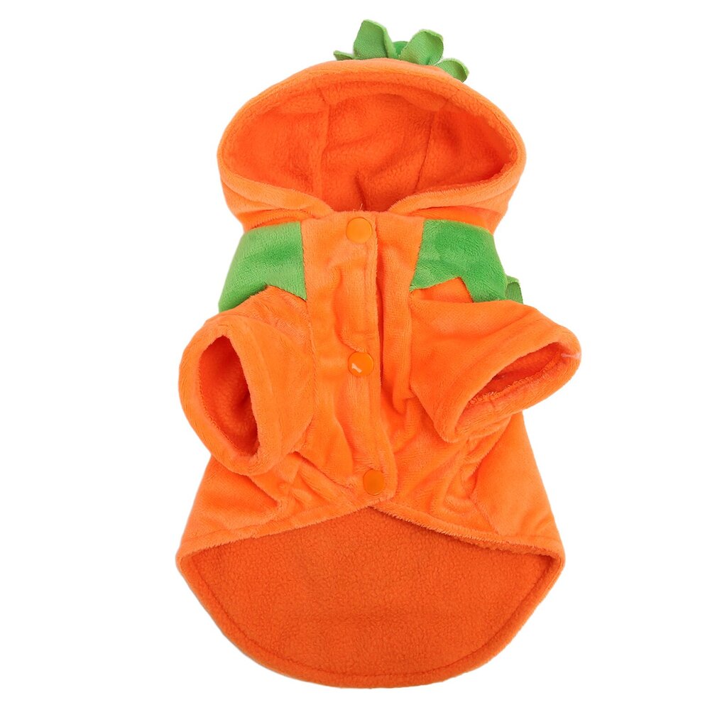 Halloween Pumpkin Koiran vaatteet Söpöt Lämpimät Koiranasu Keskikokoisille Koirille Syksy Talvioranssi S hinta ja tiedot | Koiran vaatteet | hobbyhall.fi