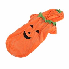 Halloween Pumpkin Koiran vaatteet Söpö lämmin koiraasu keskikokoisille koirille Syksy Talvioranssi 3XL hinta ja tiedot | Koiran vaatteet | hobbyhall.fi