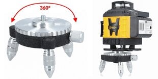 Xtech 25 m cross laser hinta ja tiedot | Käsityökalut | hobbyhall.fi